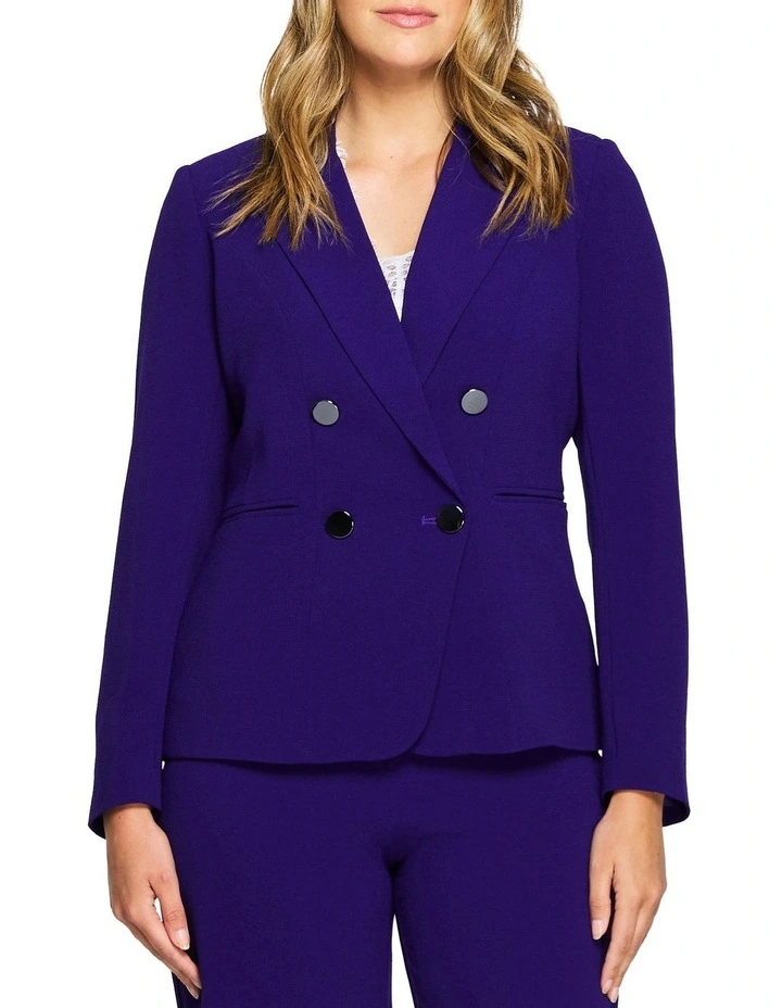 Stella Clever Jacket In Purple 3 Stella Clever Jacket In Purple