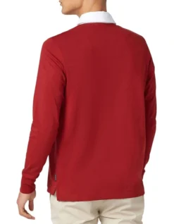 Ben Sherman Cut & Sew Rugby In Red -Myer Fashion Store 970814350 2 720x928