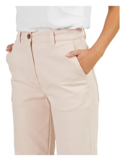 Roxy Barbarella Straight Fit Trousers In Peach -Myer Fashion Store 974141560 5 720x928