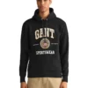 Gant Crest Shield Sweat Hoodie In Black 2 Gant Crest Shield Sweat Hoodie In Black -Myer Fashion Store 974188180 1 720x928