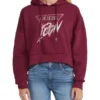 Guess Hoody Icon Sweatshirt In Red -Myer Fashion Store 974237050 1 720x928