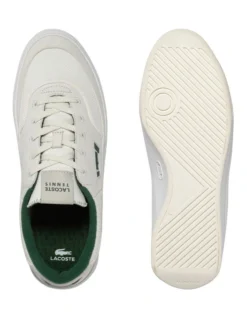 Lacoste G80 1 SMA In White/Green -Myer Fashion Store 974581750 4 720x928