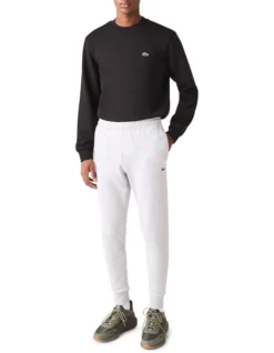 Lacoste Essentials Non Brushed Trackpant In Grey