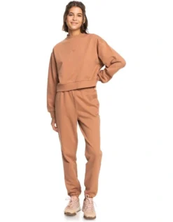 Roxy Essential Energy Sweatshirt In Brown -Myer Fashion Store 975204730 3 720x928