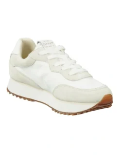 Gant Bevinda Leather Sneaker In White -Myer Fashion Store 975232630 4 720x928