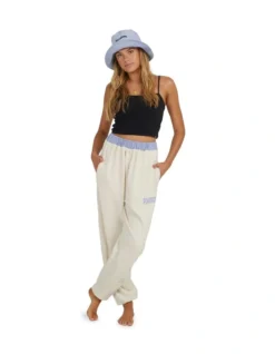 Billabong Later Days Track Pants In Beige