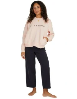 Billabong Serenity Oversize Crew In Pink -Myer Fashion Store 975661930 5 720x928