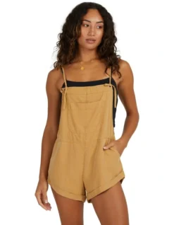Billabong Wild Pursuit Overall In Brown