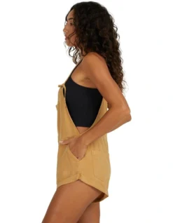 Billabong Wild Pursuit Overall In Brown -Myer Fashion Store 975667150 3 720x928