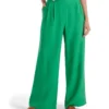 Forever New Lucinda Wide Leg Bamboo Pant In Green -Myer Fashion Store 976641850 976671190 1 720x928