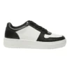 Fraser Smooth Sneakers In White/Black 2 Fraser Smooth Sneakers In White/Black -Myer Fashion Store 977444290 1 720x928
