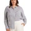 Adara Stripe Shirt In Blue