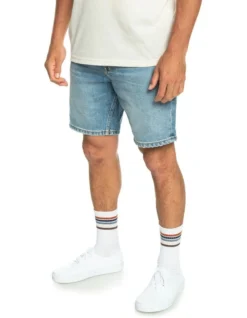 Quiksilver Modern Wave Denim Shorts In Blue -Myer Fashion Store 977983480 3 720x928