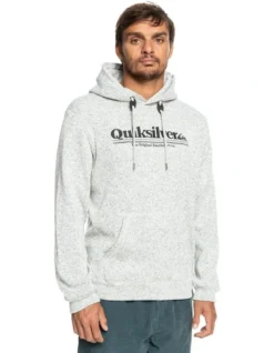 Quiksilver Keller Art Hoodie In Grey