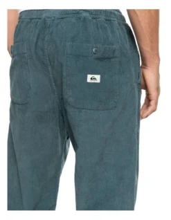 Quiksilver Cord Beach Cruiser Elasticated Corduroy Pants In Black -Myer Fashion Store 977986720 5 720x928