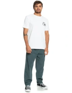 Quiksilver Cord Beach Cruiser Elasticated Corduroy Pants In Black -Myer Fashion Store 977986720 6 720x928