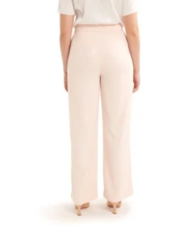 Petal Crepe Pants In Pink Ice -Myer Fashion Store 978558220 2 720x928