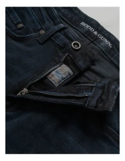 Weston Straight Fit Italian Denim Short Leg In Blue/Black -Myer Fashion Store 978693580 5 720x928