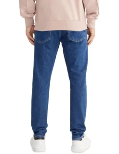 Calvin Klein Jeans Slim Taper Jeans In Denim Dark -Myer Fashion Store 978801040 4 720x928