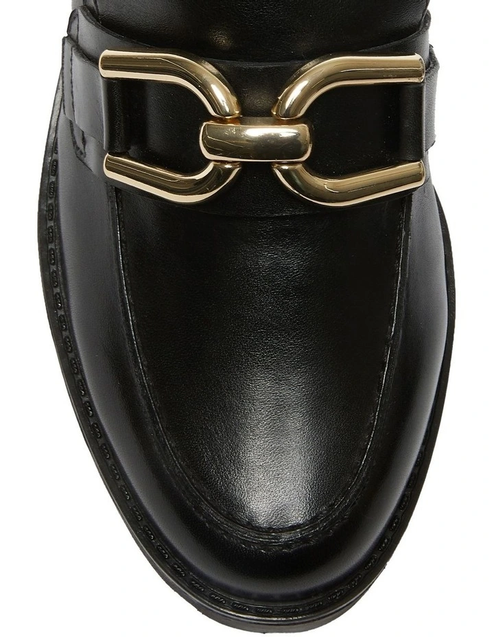 Impress Flat Loafers In Black 9 Impress Flat Loafers In Black - Image 7