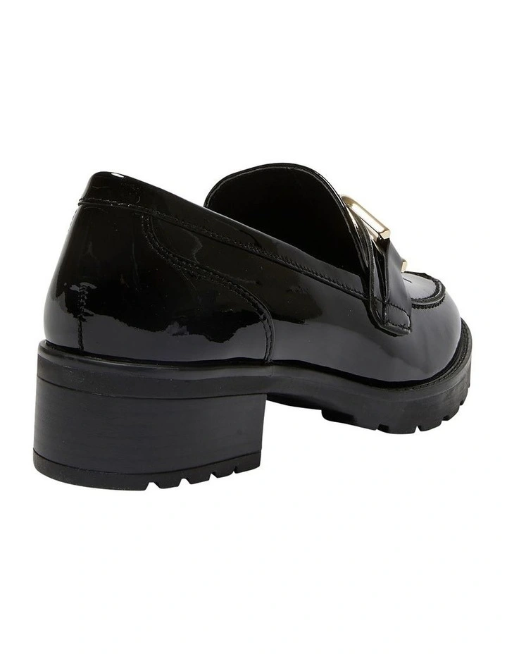 Impress Flat Loafers In Black Patent 6 Impress Flat Loafers In Black Patent - Image 4