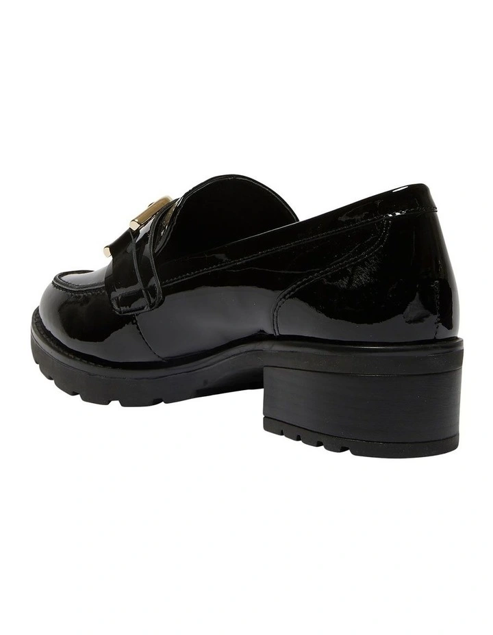 Impress Flat Loafers In Black Patent 8 Impress Flat Loafers In Black Patent - Image 6