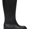Thunder Boots In Black Smooth