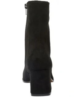 Suede Hampton Boots In Black Stretch -Myer Fashion Store 979030000 5 720x928