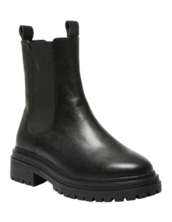 Kansas Boots In Black Leather 10 Kansas Boots In Black Leather -Myer Fashion Store 979034590 2 720x928