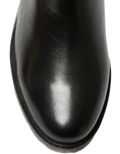 Indigo Leather Boots In Black 15 Indigo Leather Boots In Black -Myer Fashion Store 979036480 7 720x928