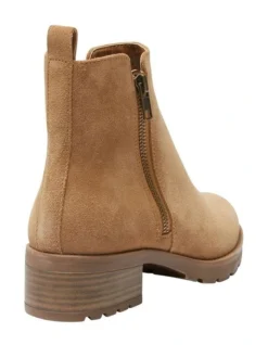 Indigo Boots In Tan Suede -Myer Fashion Store 979038640 4 720x928