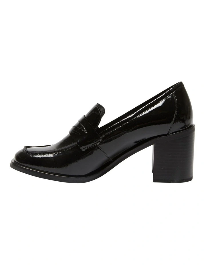 Sonya Heeled Leather Shoes In Black Patent 5 Sonya Heeled Leather Shoes In Black Patent - Image 3