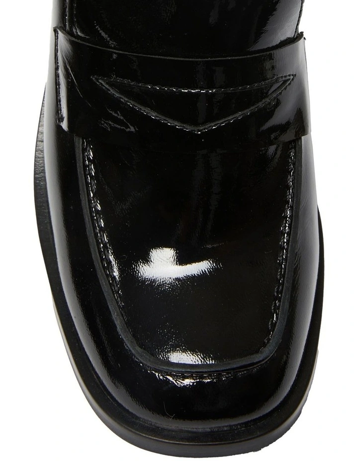 Sonya Heeled Leather Shoes In Black Patent 9 Sonya Heeled Leather Shoes In Black Patent - Image 7