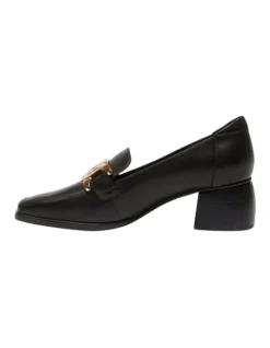 Sophia Leather Heeled Shoes In Black -Myer Fashion Store 979044400 3 720x928