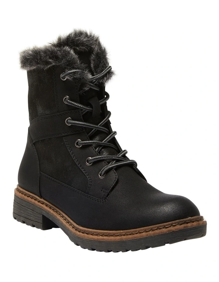 Bailey Boots In Black Micro 4 Bailey Boots In Black Micro - Image 2