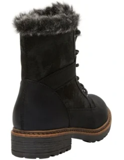 Bailey Boots In Black Micro 12 Bailey Boots In Black Micro -Myer Fashion Store 979047280 4 720x928
