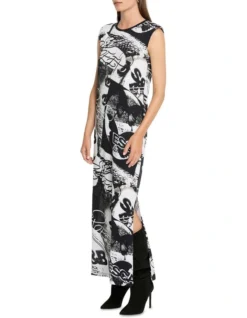 Paste Up Tee Dress In Multi -Myer Fashion Store 979066810 3 720x928