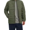 Jack & Jones Recycle Long Sleeve Collar Puffer In Rosin -Myer Fashion Store 979520590 1 720x928
