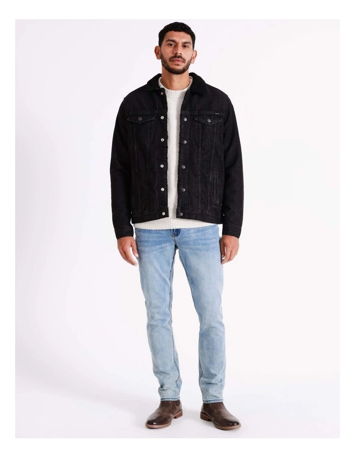 Jack & Jones Jean Denim Jacket In Black 3 Jack & Jones Jean Denim Jacket In Black
