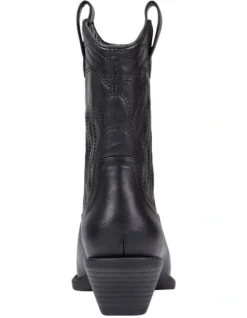 Howdy Cowboy Boots In Black 8 Howdy Cowboy Boots In Black -Myer Fashion Store 980559100 3 720x928