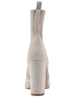 Dixie Heeled Ankle Boots In Stone 9 Dixie Heeled Ankle Boots In Stone -Myer Fashion Store 980559280 3 720x928