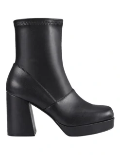 Avril Platform Boots In Black