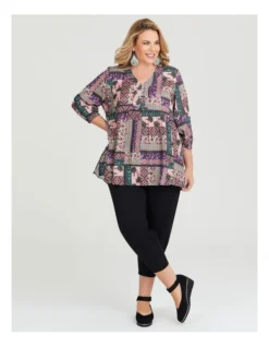 Natural Callia Tunic In Multi -Myer Fashion Store 980582230 4 720x928