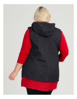 Reversible Essential Puffer Vest In Black -Myer Fashion Store 980583490 2 720x928