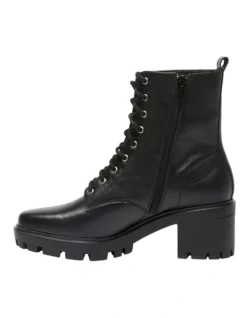 Zane Leather Boots In Black -Myer Fashion Store 980934400 3 720x928
