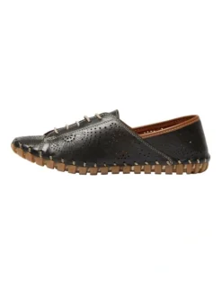 Talan Flat Shoes In Black/Tan Leather 11 Talan Flat Shoes In Black/Tan Leather -Myer Fashion Store 981176770 3 720x928