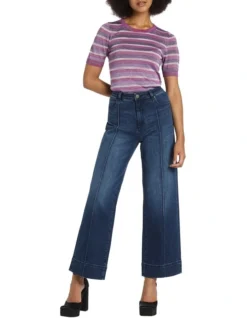 Bora Wide Leg Jean In Blue -Myer Fashion Store 981207010 4 720x928