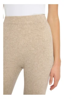Moda Cashmere Knit Pant In Beige -Myer Fashion Store 981253450 6 720x928