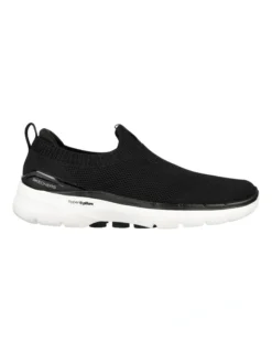 Skechers Go Walk 6 Vibrant Smile In Black 8 Skechers Go Walk 6 Vibrant Smile In Black -Myer Fashion Store 981471880 2 720x928
