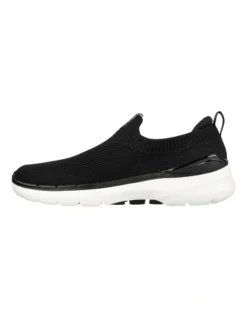 Skechers Go Walk 6 Vibrant Smile In Black 9 Skechers Go Walk 6 Vibrant Smile In Black -Myer Fashion Store 981471880 3 720x928
